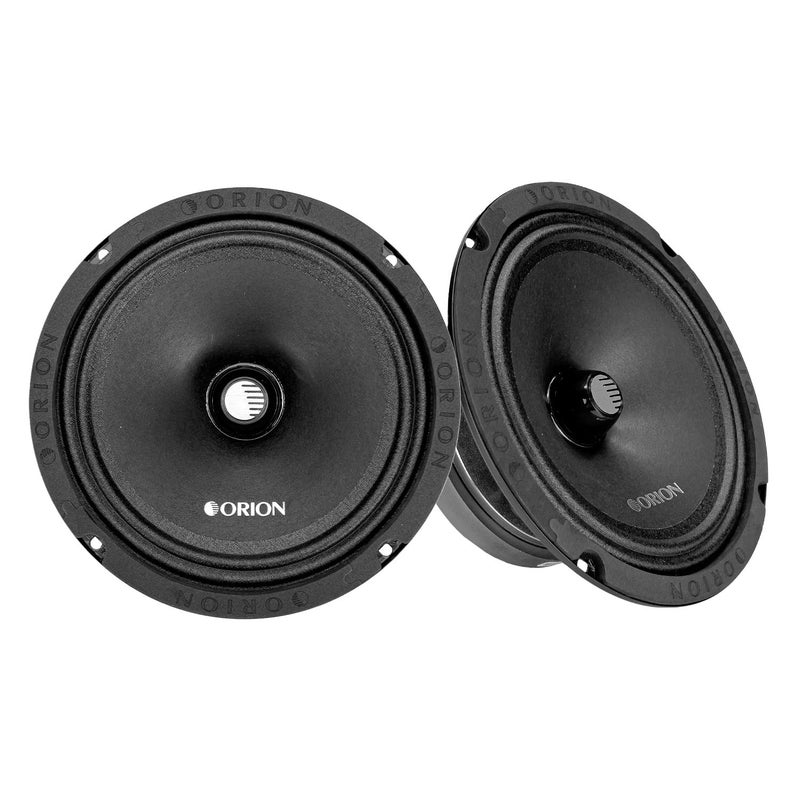 Orion مكبرات صوت أورين كوباالت CM854 عالية الكفاءة 8 بوصة، 1200 واط أقصى طاقة، 300 واط RMS، 4 أوم، 1.5 بوصة لفائف صوت - نظام صوتي احترافي للسيارات، مكبرات صوت متوسطة المدى (زوج)  - Image 1